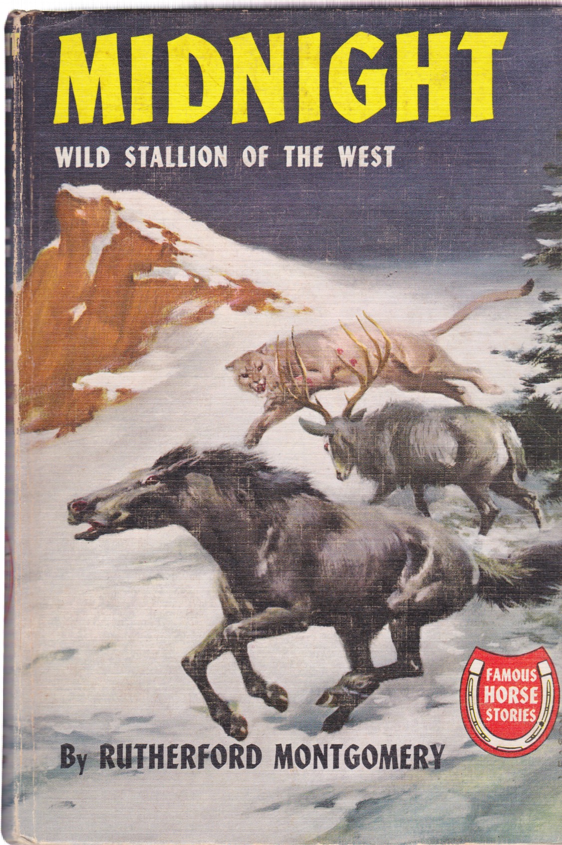 Midnight: Wild Stallion of the West by: Rutherford Montgomery