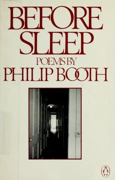 Before Sleep: Poems by: Booth, Philip