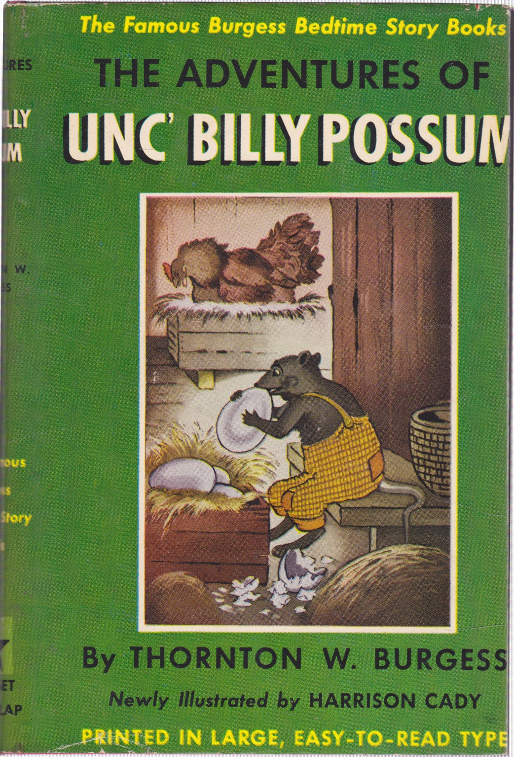 The Adventures of Unc' Billy Possumby: Thornton W. Burgess