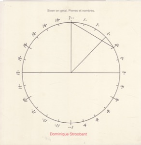 Steen en getal. Pierres et nombres: Dominique Stroobantby: Dominique Stroobant