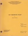 My Favorite Year - REVISED FINAL DRAFT Screenplayby: Steinberg, Norman