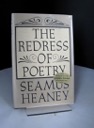 Redress of Poetry, The (SIGNED COPY)by: Heaney, Seamus