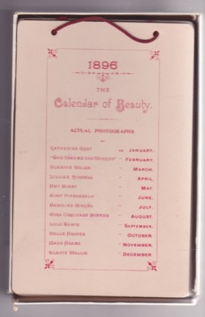 1896 Calendar of Beautyby: N/A