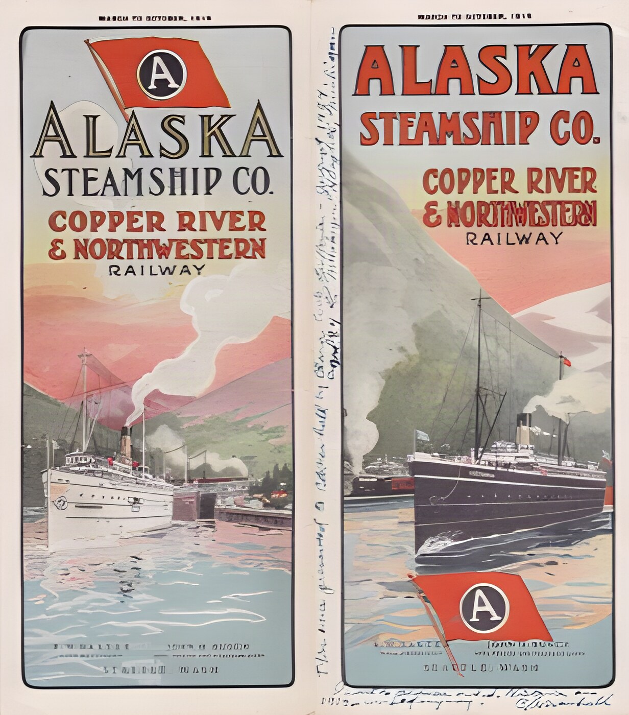 ALASKA STEAMSHIP CO. COPPER RIVER & NORTHWESTERN RAILWAYby: Alaska Steamship Co.