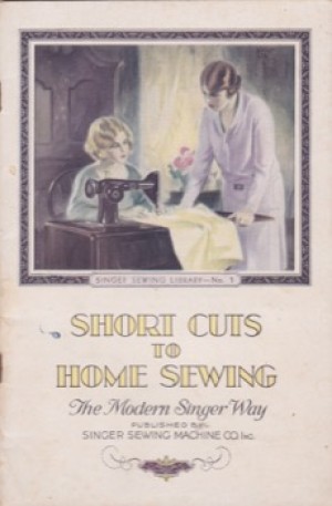 TWO BROCHURES. SINGER SEWING LIBRARY/No.1: Short Cuts to Home Sewing - No.4: How to Make Draperiesby: Singer Sewing Machine Co.
