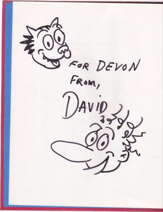 Lost Cat (INSCRIBED BY ILLUSTRATOR W/ DRAWING)by: Tad Hardy; Illustrator David Goldin 