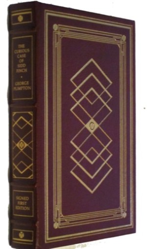 The Curious Case of Sidd Finch (SIGNED COPY)by: Plimpton, George