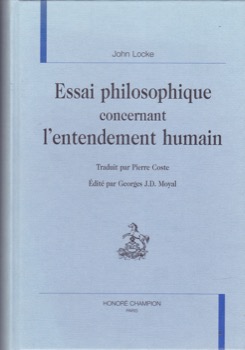 Essai philosophique concernant l'entendement humain (FRENCH TEXT)by: Locke, John 