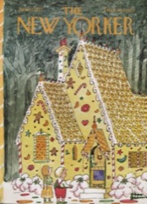 ORIGINAL VINTAGE MAGAZINE COVER:  New Yorker June 17 1972 - Fairy Tale Lottery    by: Charles Addams (Illust.)