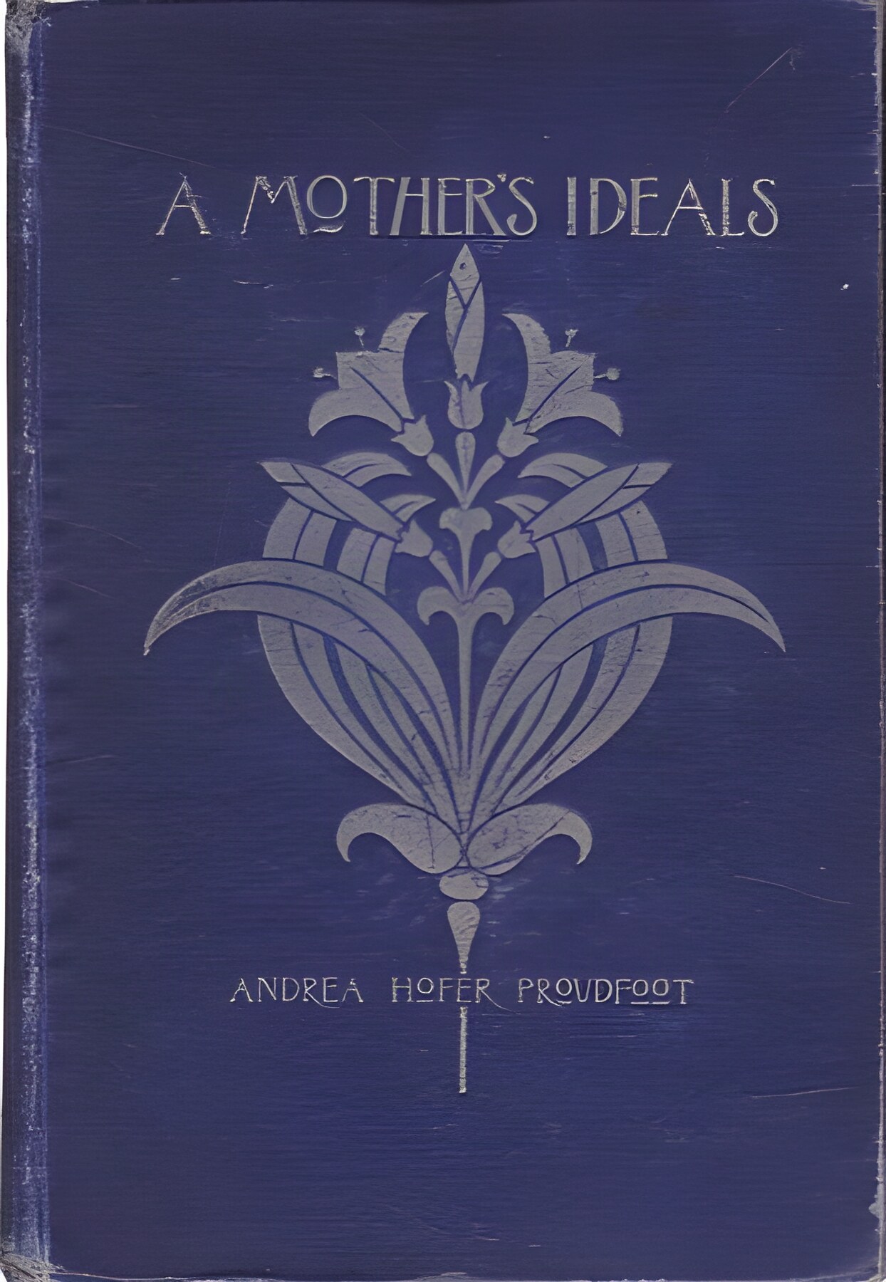 A Mother's Ideals: A Kindergarten Mother's Conception Of Family Life by: Andrea Hofer Proudfoot 