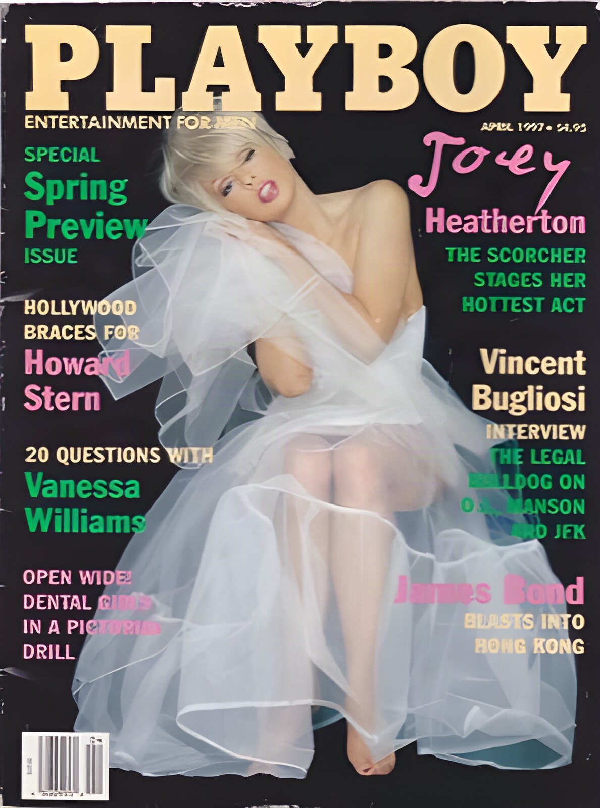 Playboy Magazine April 1997- Vol. 44, No. 4by: Hefner, Hugh M. (Ed.) 