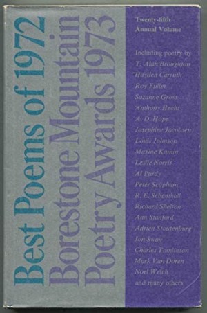 Best Poems of 1972 Borestone Mountain Poetry Awards 1973 by: N/A