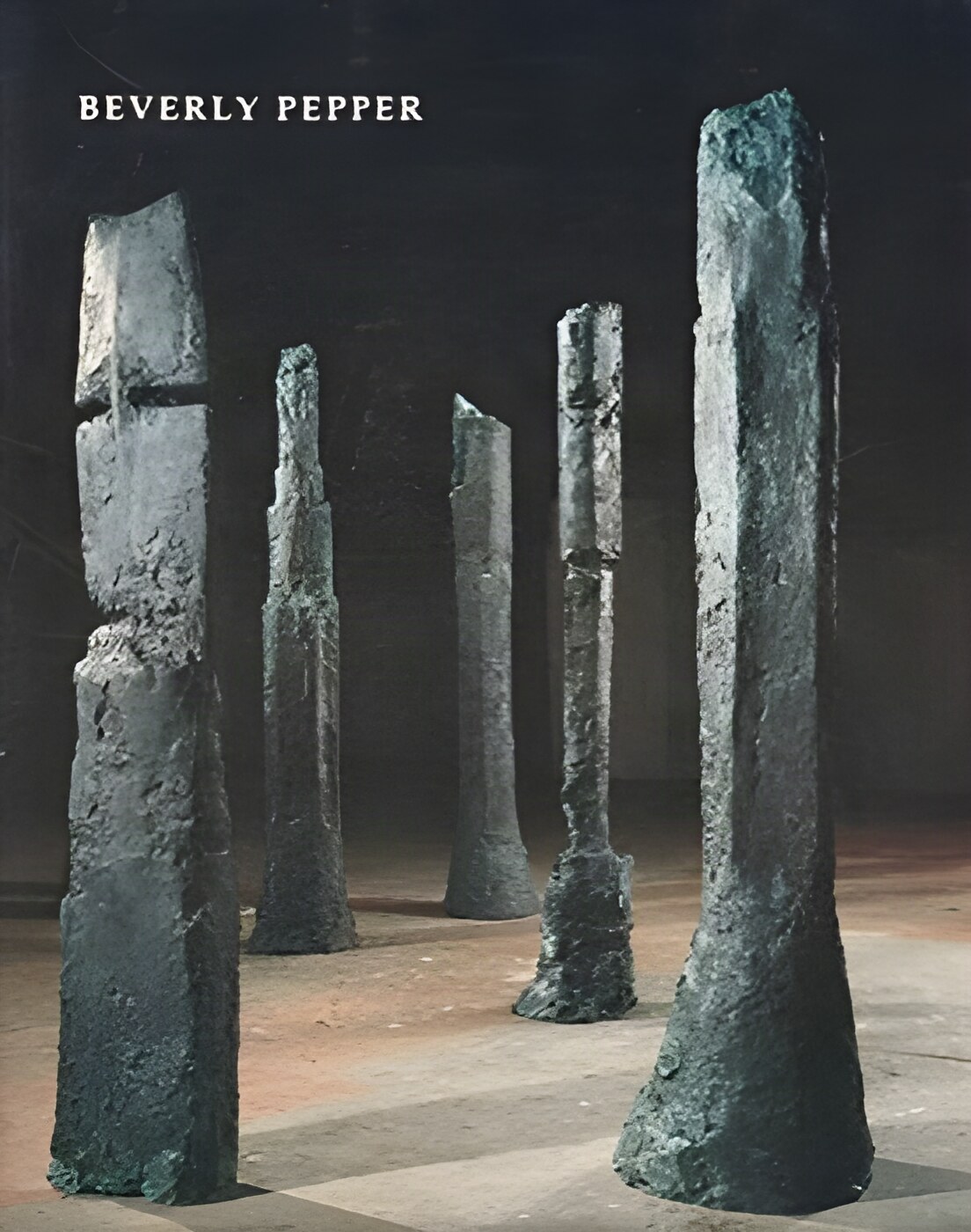 Beverly Pepper: The Umbrian Bronze Markersby: Andre Emmerich Gallery 