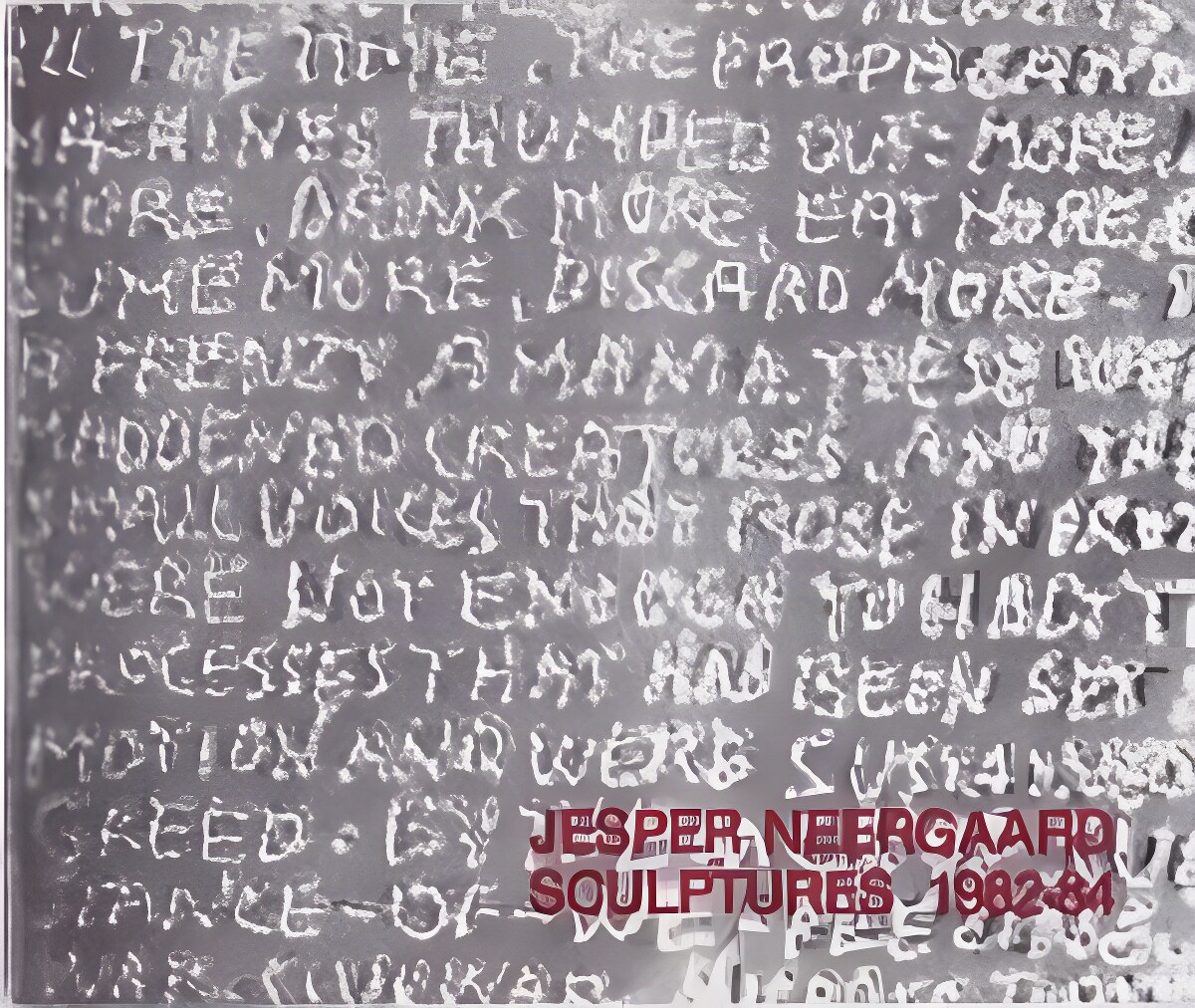 Jesper Neergaard Sculptures, 1982-84 by: Jesper Neergaard 
