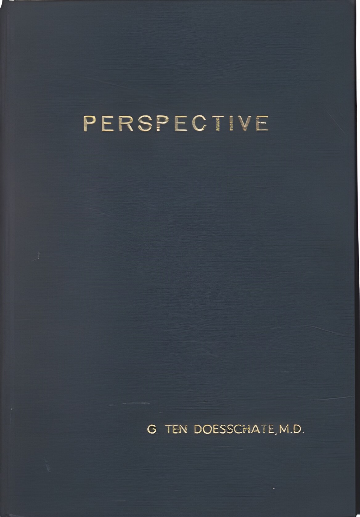 Perspective: Fundamentals, Controversials, Historyby: Doesschate, G. Ten.