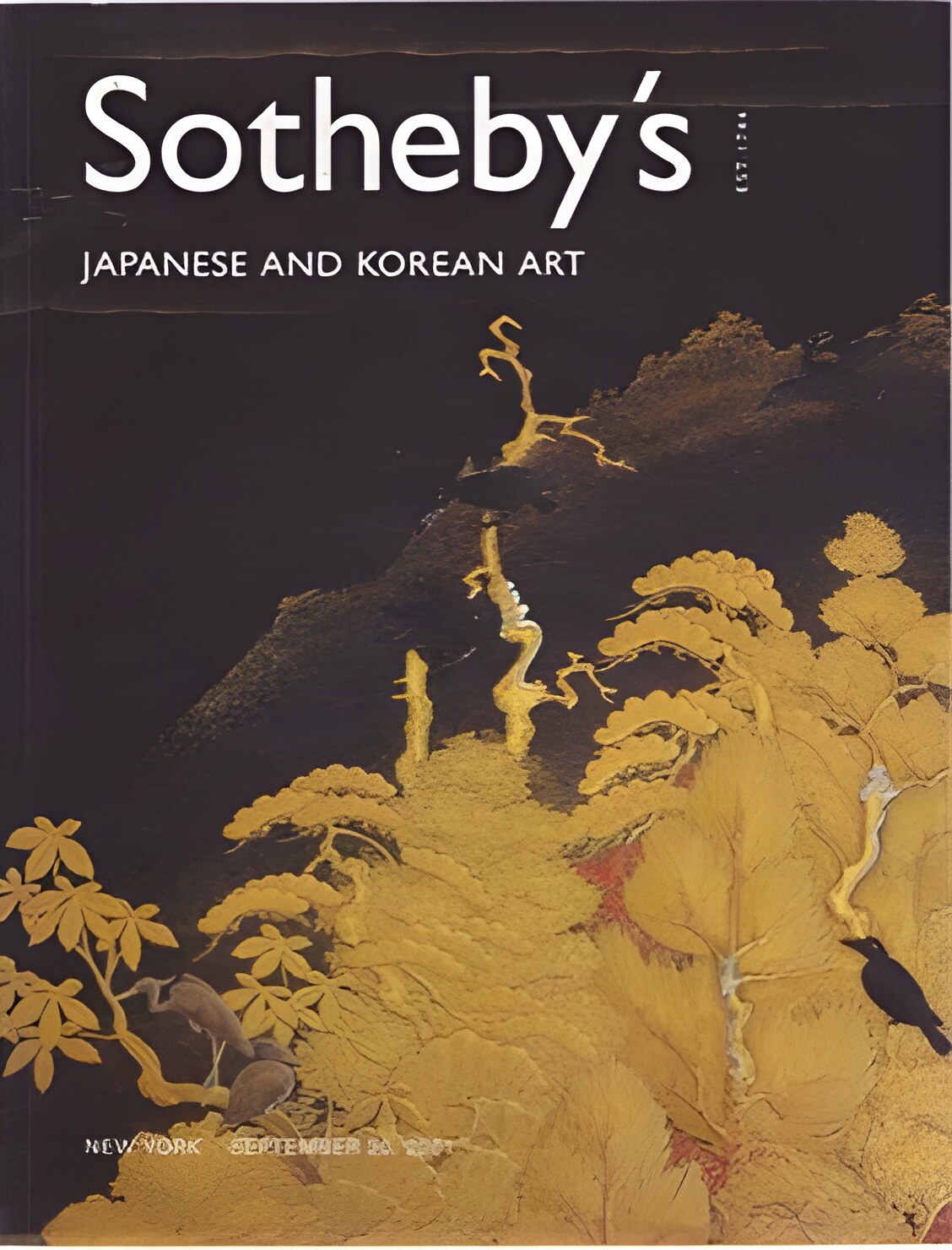 Sotheby's: Japanese and Korean Art  Catalog #7698 September 20, 2001 by: Sotheby's