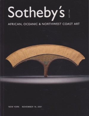 Sotheby's: African, Oceanic & Northwest Coast Art November 16, 2001 by: Sotheby's