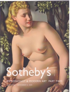 Sotheby's: Impressionist & Modern Art Part Two, November 3 2005by: Sotheby's