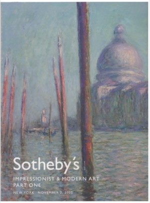 Sotheby's: Impressionist & Modern Art Part One November 2, 2005by: Sotheby's