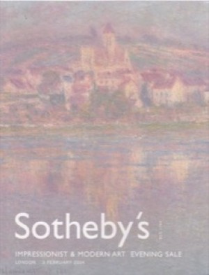 Sotheby's: Impressionist & Modern Art Evening Sale - London 3 February 2004by: Sotheby's