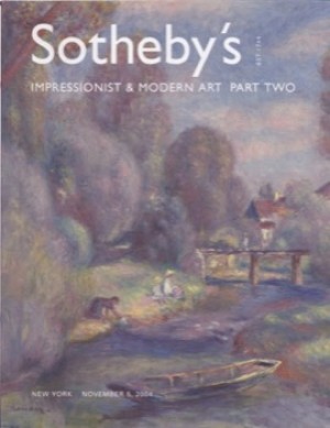 Sotheby's: Impressionist & Modern Art - Part Two New York November 5 2004by: Sotheby's