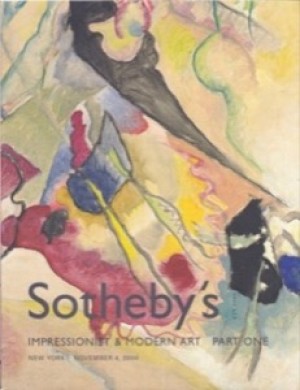 Sotheby's: Impressionist & Modern Art - Part One New York November 4 2004by: Sotheby's