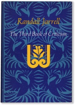 The Third Book of Criticismby: Jarrell, Randall 