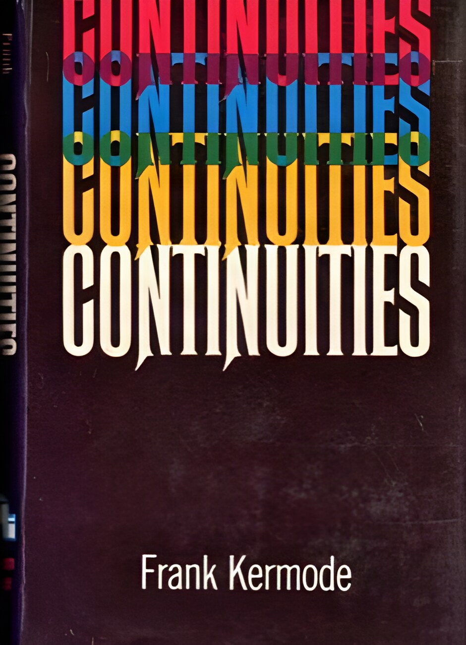 Continuitiesby: Kermode, Frank