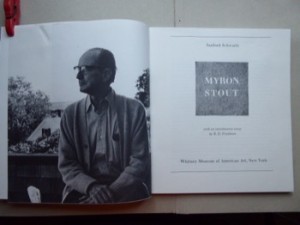 Myron Stout by: Schwartz, Sanford 