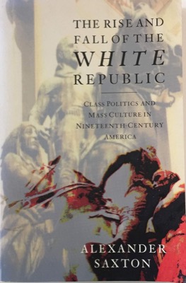 The Rise and Fall of the White Republic: Class Politics and Mass Culture in Nineteenth-Century Americaby: Alexander Saxton