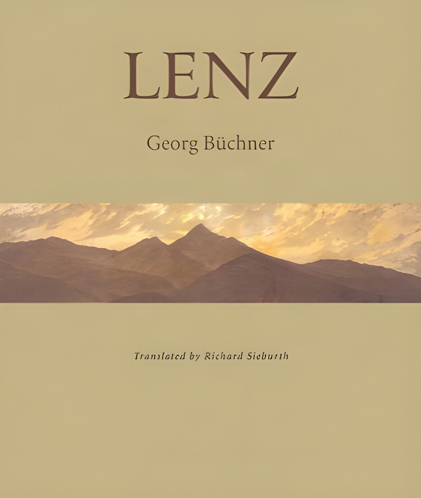 Lenzby: Georg Buchner / Richard Sieburth (Translator) 