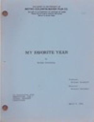 My Favorite Year - Screenplayby: Steinberg, Norman