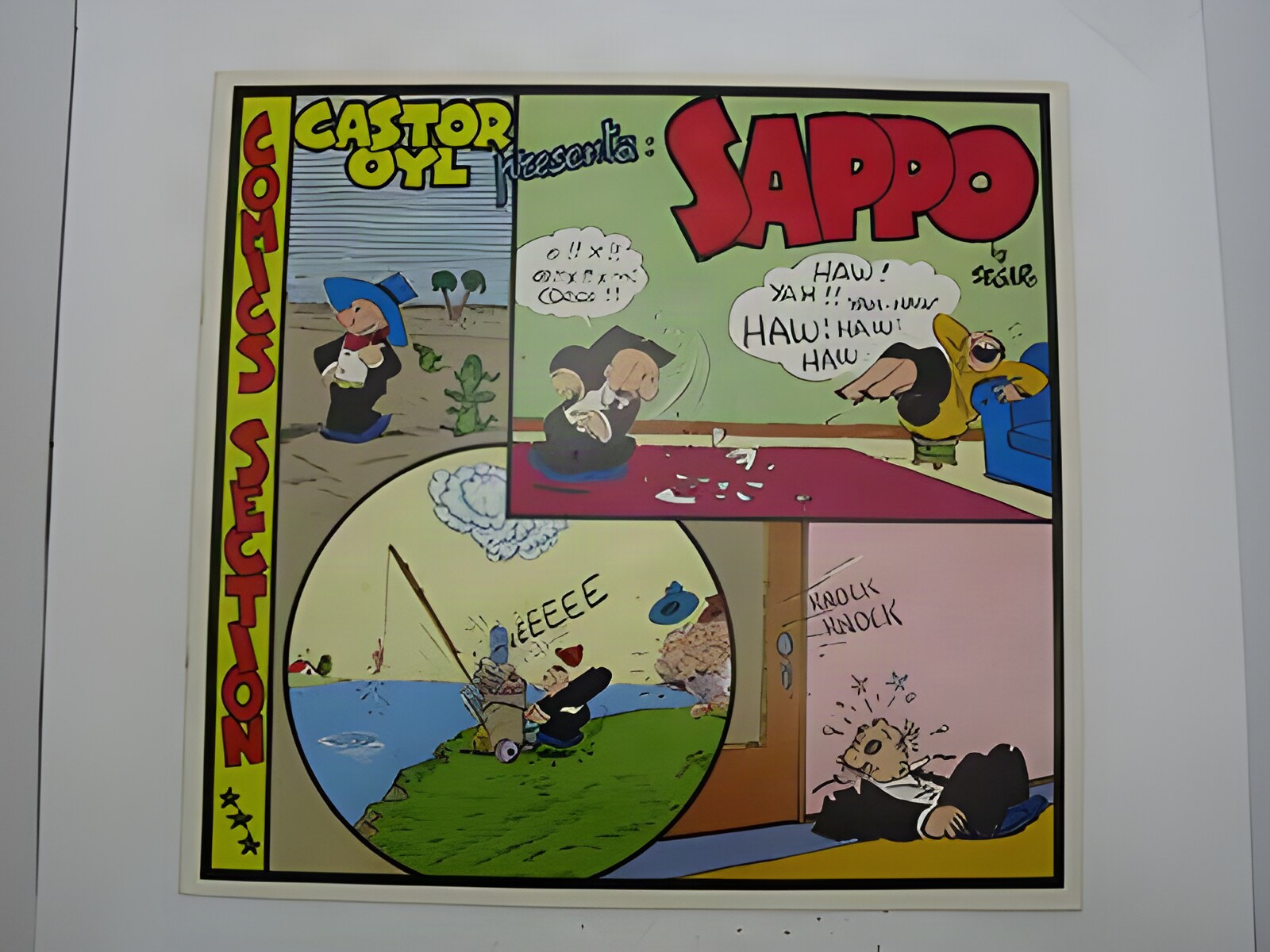 Castor Oyl presenta Sappoby: Segar, E.C.