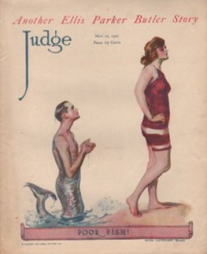 ORIG VINTAGE MAGAZINE COVER/ JUDGE - MAY 15 1920 Illus. James Montgomery Flaggby: Flagg (Illust.), James Montgomery