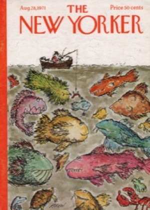 ORIG VINTAGE MAGAZINE COVER/ THE NEW YORKER - AUGUST 28 1971by: Koren (Illust.), Ed