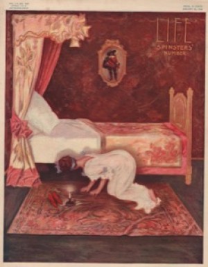 ORIG VINTAGE MAGAZINE COVER/ LIFE - JANUARY 20 1910by: Hutt (Illust.), Henry