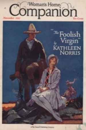 ORIG VINTAGE MAGAZINE COVER/ WOMAN'S HOME COMPANION - NOVEMBER 1927by: Sheridan (Illust.), John