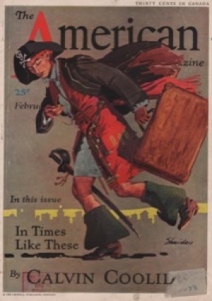 ORIG VINTAGE MAGAZINE COVER/ AMERICAN MAGAZINE - FEBRUARY 1932by: Sheridan (Illust.), John