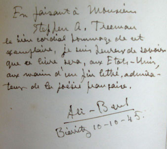 Le Coran du Poete (SIGNED COPY)by: Ali-Bert