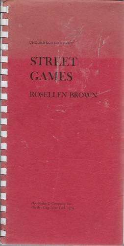 Street Gamesby: Brown, Rosellen