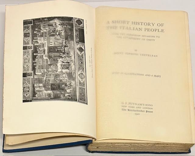 Short History of the Italian People, Aby: Trevelyan, Janet Penrose