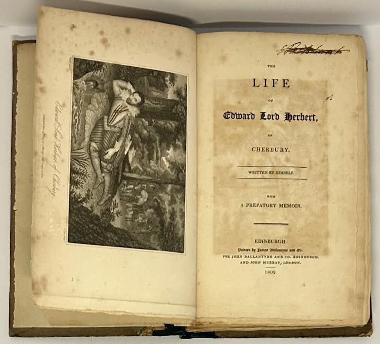 Life of Edward Lord Herbert of Cherbury, The: Written by Himself with Prefatory Memoirby: Herbert, Edward Lord
