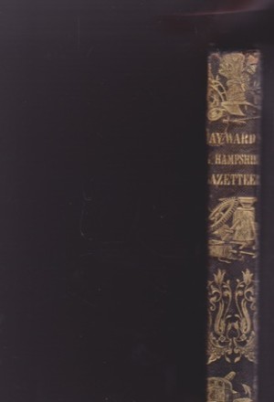 A GAZETTEER OF NEW HAMPSHIRE: Containing Descriptions of all the Counties Towns and Districts in the State also of its principal Mountains Rivers Waterfalls Harbors Islands and Fashionable Resorts.; To which are added statistical acc