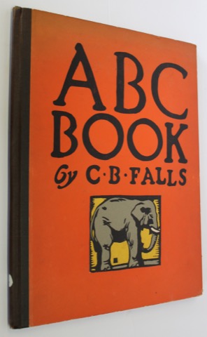 ABC Book Designed and Cut on Wood by: Falls, C.B.