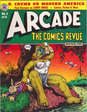 ARCADE: The Comics Revue Vol. 1, No. 2/Summer 1975by: Spiegelman, Art/Griffith Bill R. Crumb Lenny Bruce 