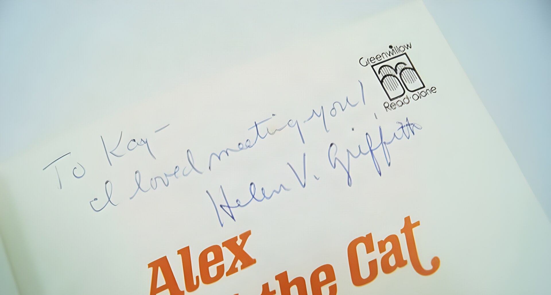 Alex and the Catby: Griffith, Helen V./Joseph Low