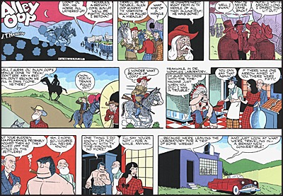 Alley Oop Meets Julius Caesar 1949-1950by: V. T, Hamlin