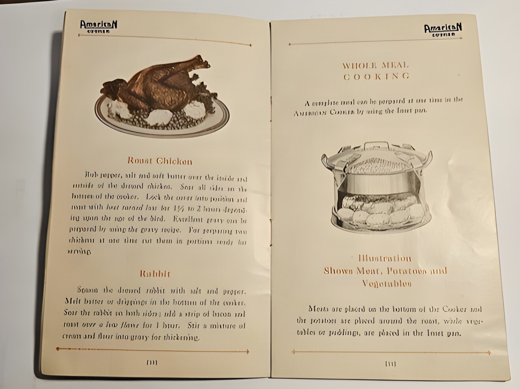 American Cooker Recipe Bookby: West Bend Aluminum Co.