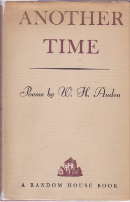 Another Time: Poems (SIGNED COPY)by: Auden, W. H. 