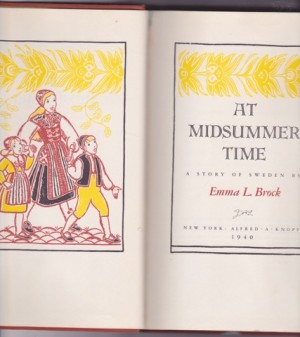 At Midsummer Time - A Story of Swedenby: Brock, Emma L. 
